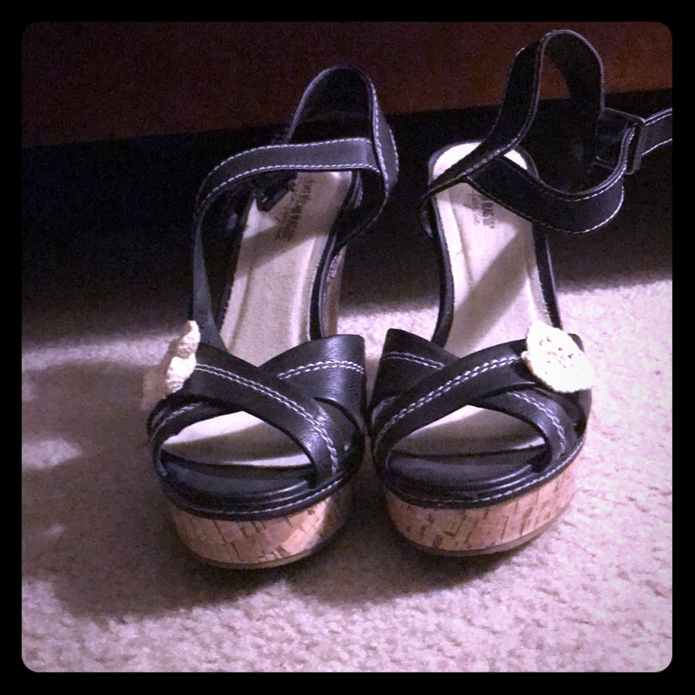 Black heels